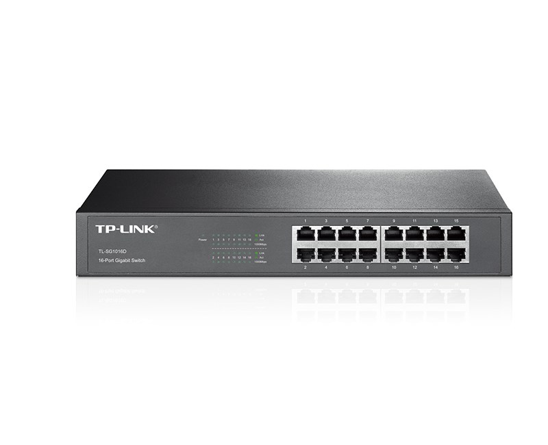 Tp-Link 16Port Gigabit Rackmount (TL-SG1016D)