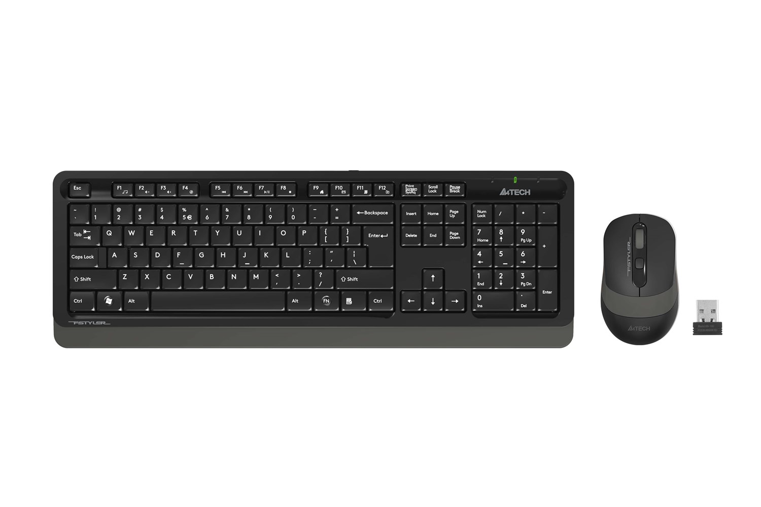 A4-Tech Kablosuz Set Gri (FG1010-G)