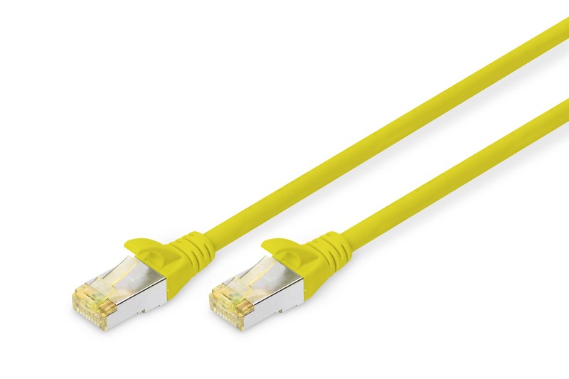 Digitus Zırhlı Patch Kablo Cat6A Sarı (3m)