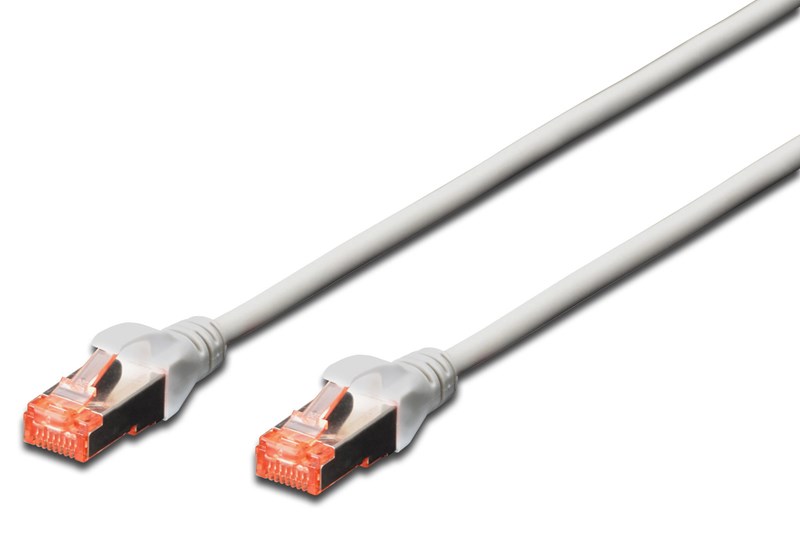 Digitus Zırhlı Patch Kablo Cat6 Gri (5m)