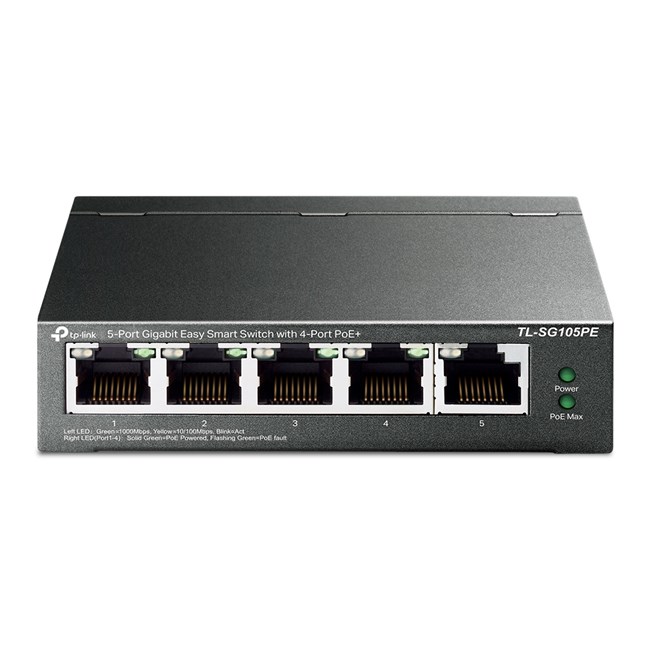 Tp-Link 5Port Gigabit Poe 65W (TL-SG105PE)