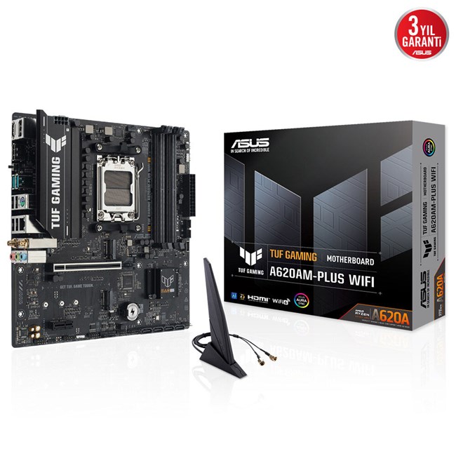 Asus Tuf Gaming A620AM-Plus Wifi AM5 Ryzen Dp