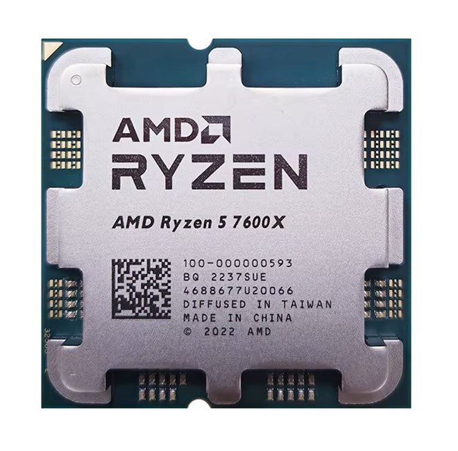 Amd Ryzen 5 7600X AM5Pin 105W Fansız (Tray)