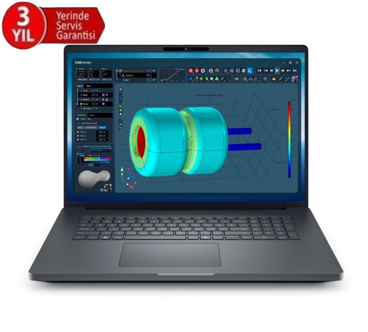 Dell Pro Max18 Pls Ultra7 265HX-18-32G-1TBSD-8G-WP