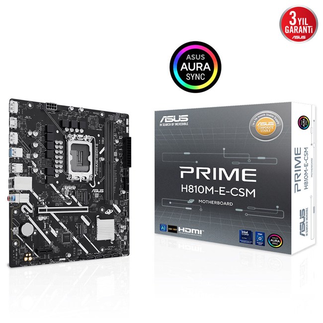 Asus Prime H810M-E Csm D5 1851P Hdmi Dp
