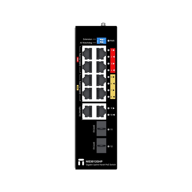 Stonet 8Port 10/100Mbps PoE 96W(NIS3012GHP)