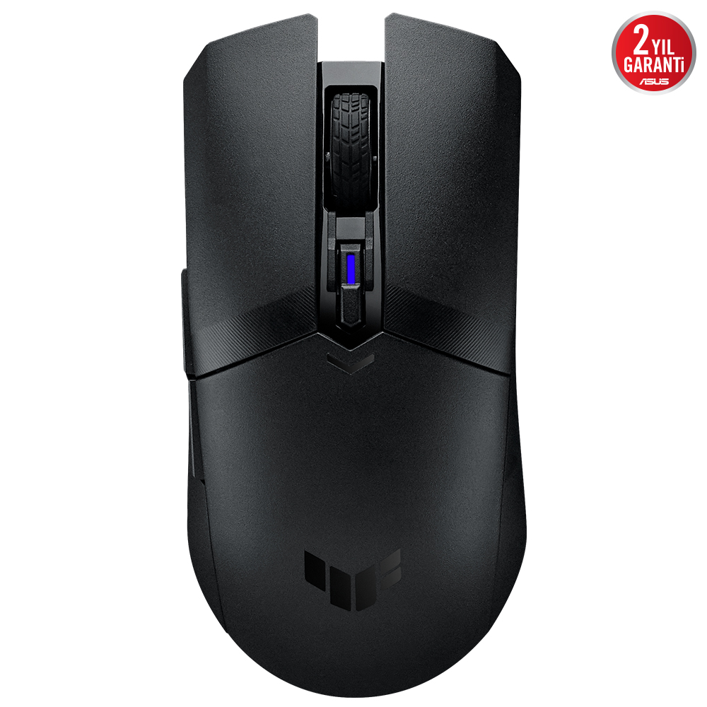 ASUS TUF GAMING M4 WIRELESS GAMING MOUSE DUAL WIRELESS MODU BLUETOOTH/RF 2.4 GHz 12.000 DPI OPTİK SENSÖR  6 PROGRAMLANABİLİR TUŞ PBT ANTİBAKTERİYEL ÜST KAPLAMA