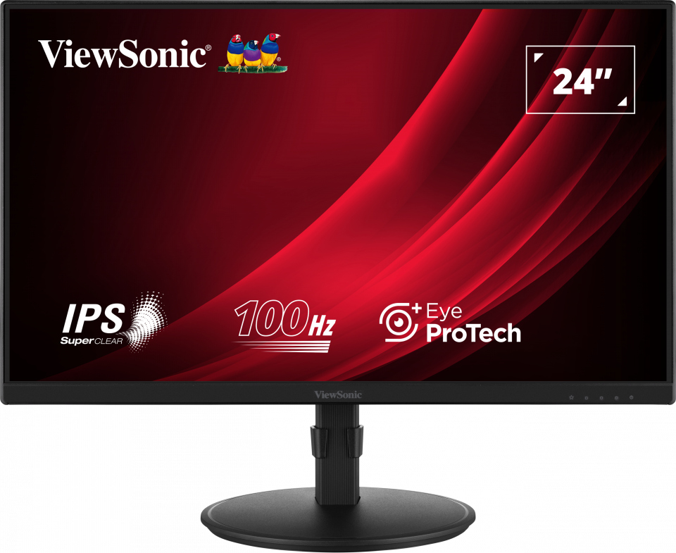 VIEWSONIC VG2408A WORKPRO MONITOR 23.8INC  5MS 100HZ 1920X1080 FHD USB TILT SWIVEL PIVOT YUKSEKLIK AYARI