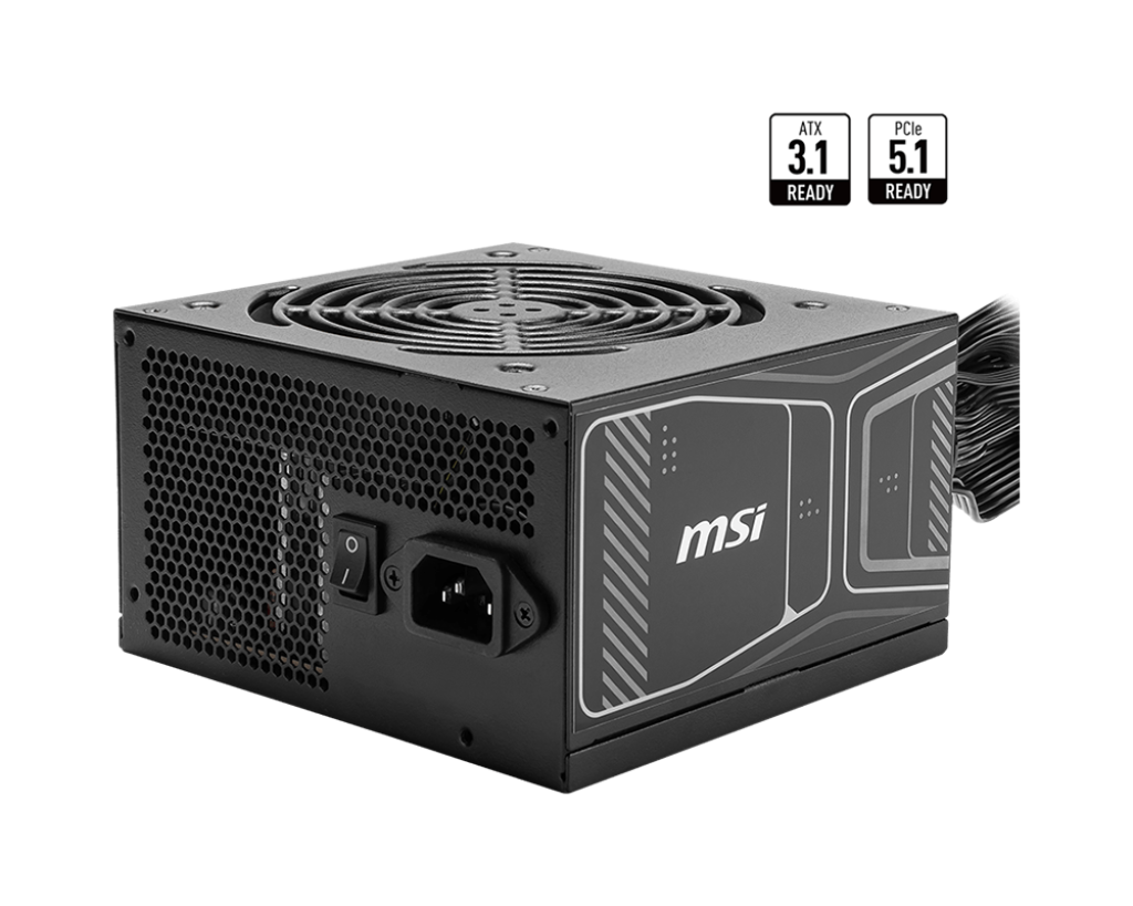 MSI PSU MAG A850GN PCIE5 850W 80+ GOLD POWER SUPPLY