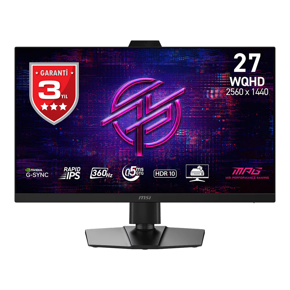 MSI 27 MPG 272QRF X36 2560x1440 (WQHD) 16:9 FLAT RAPID IPS 360HZ 0.5MS G-SYNC PULSAR PIVOT GAMING MONITOR