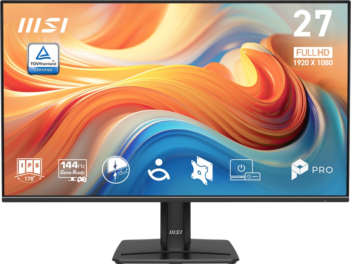 MSI 27 PRO MP271 E14A 1920x1080 (FHD) 16:9 FLAT IPS 144HZ 1MS (MPRT) FREESYNC MONITOR